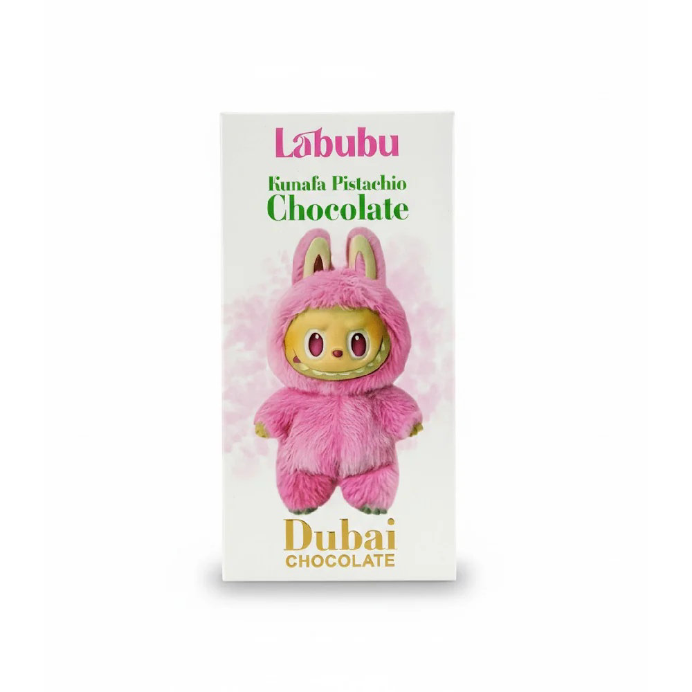 Picture of Labubu Kunafa Pistachio Chocolate 100GM