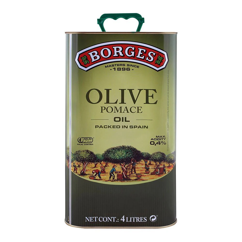 Picture of Borges Pomace Olive Oil 4Ltr Tin