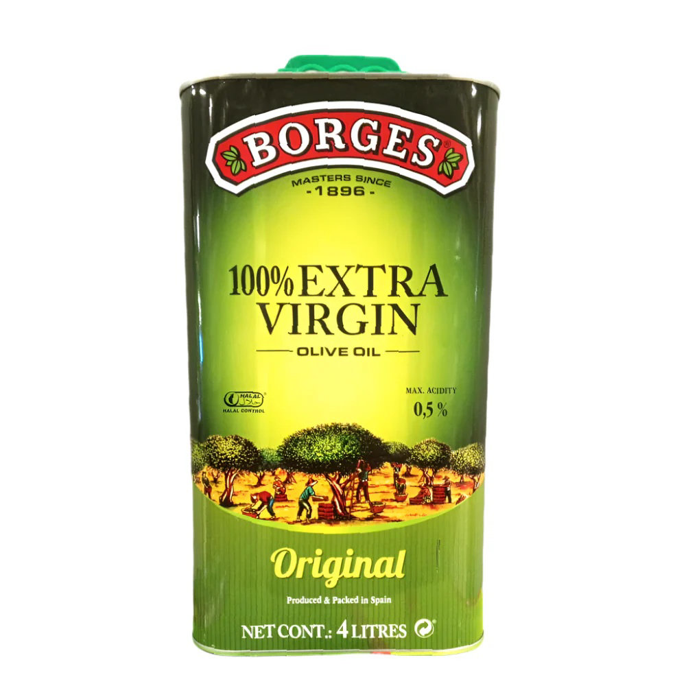 Picture of Borges Extra Virgin Olive Oil 4Ltr Tin