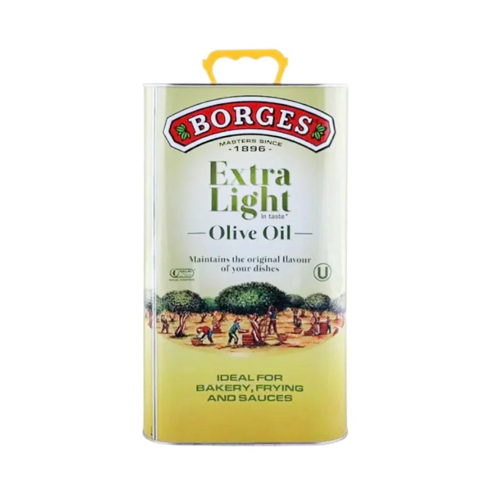 Picture of Borges Extra Light Olive Oil 4Ltr Tin