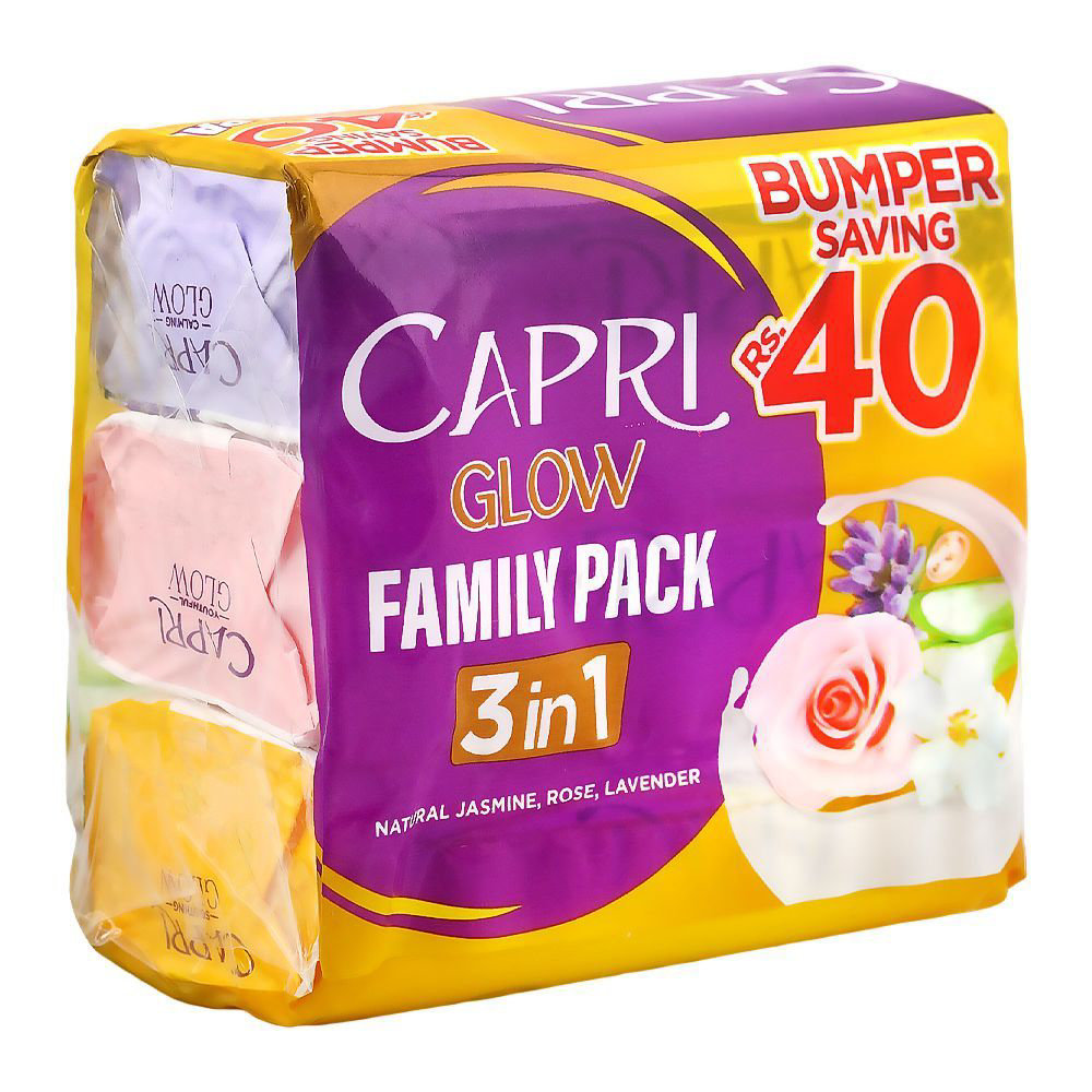 Picture of Capri Glow Family Pack 3 In 1 120GM