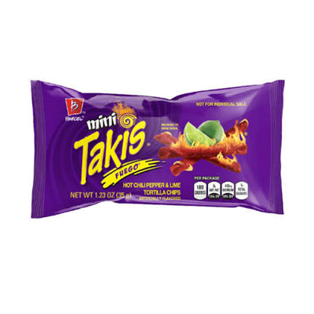 Picture of Mini Takis Fuego Chili Pepper & Lime Chips 35GM