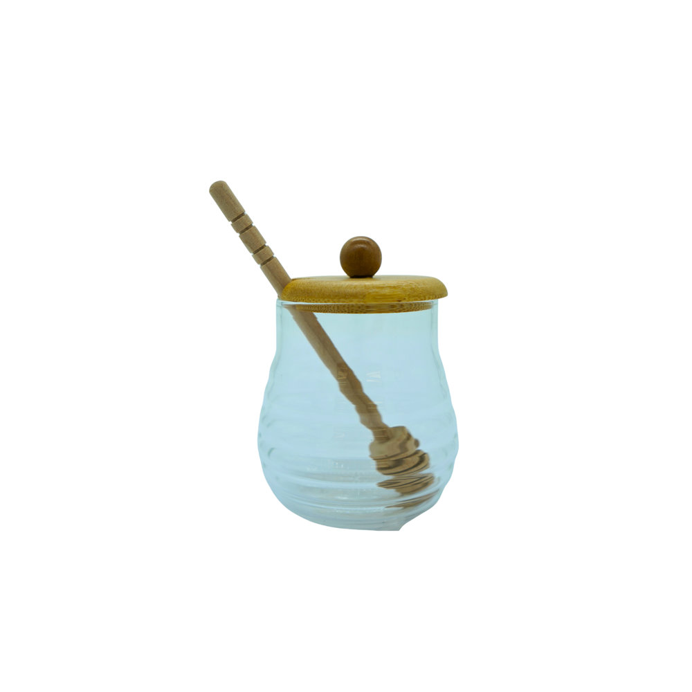 Picture of Glass Honey Jar #BG-45056