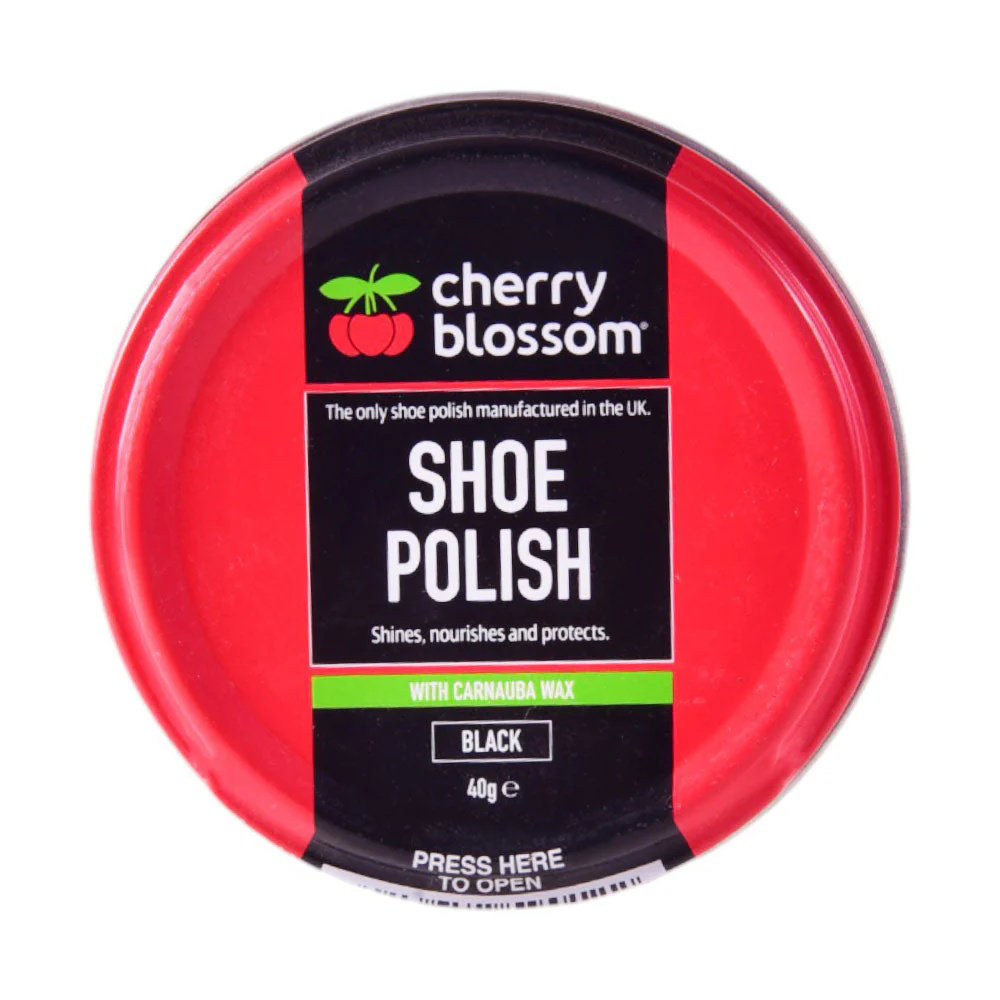 Picture of Cherry Blossom Shoe Polish Black 40GM Uk