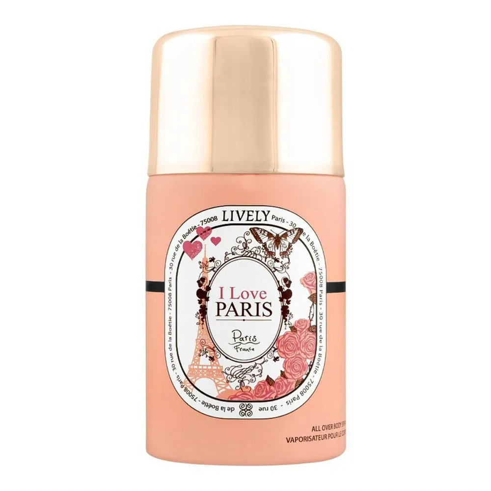 Picture of Lively I Love Paris Body Spray 250ML 