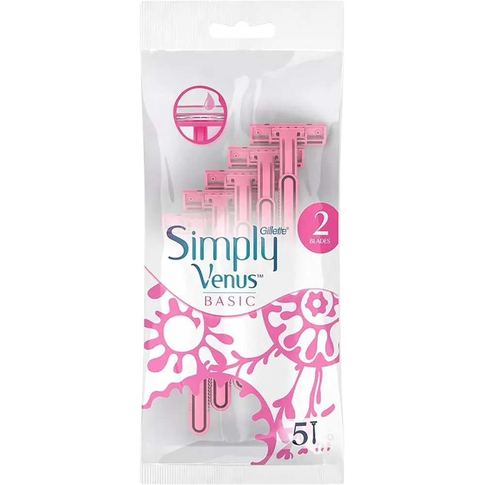 Picture of Gillette Simply Venus Basic Razor 5Pack 