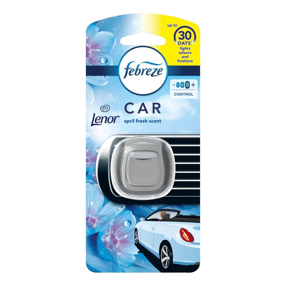 Picture of Febreze Lenor April Fresh Scent Car Freshener 2ML