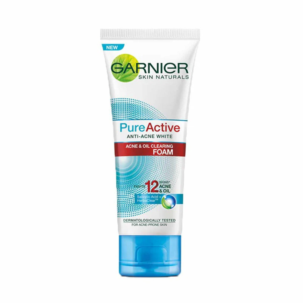 Picture of Garnier Pure Active Dirt& Oil Control Clearing Foam 100ML