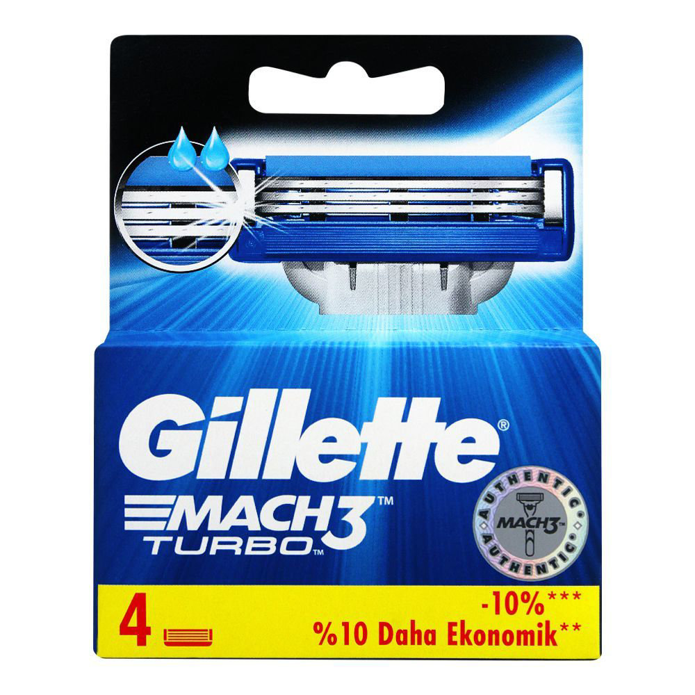 Picture of Gillete Mach 3 Turbo 4PCS