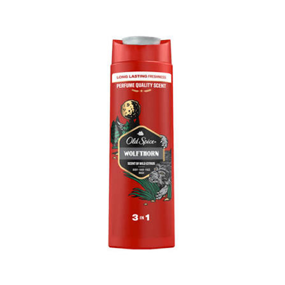 Picture of Old Spice Wolfthorn 3in1 Shower Gel 400ML UK