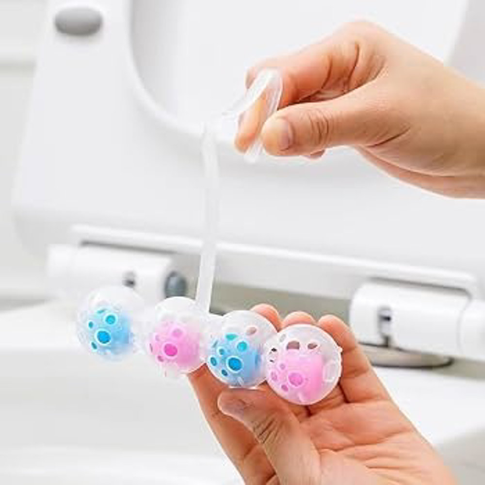 Picture of Happy Tiolet Bowl Freshener Hanger Balls 