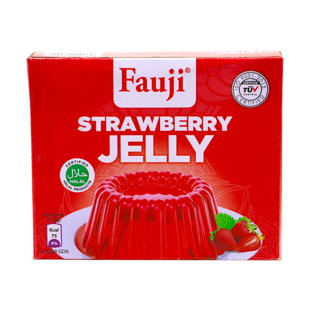 Picture of Fauji Strawberry  Jelly 110GM PK