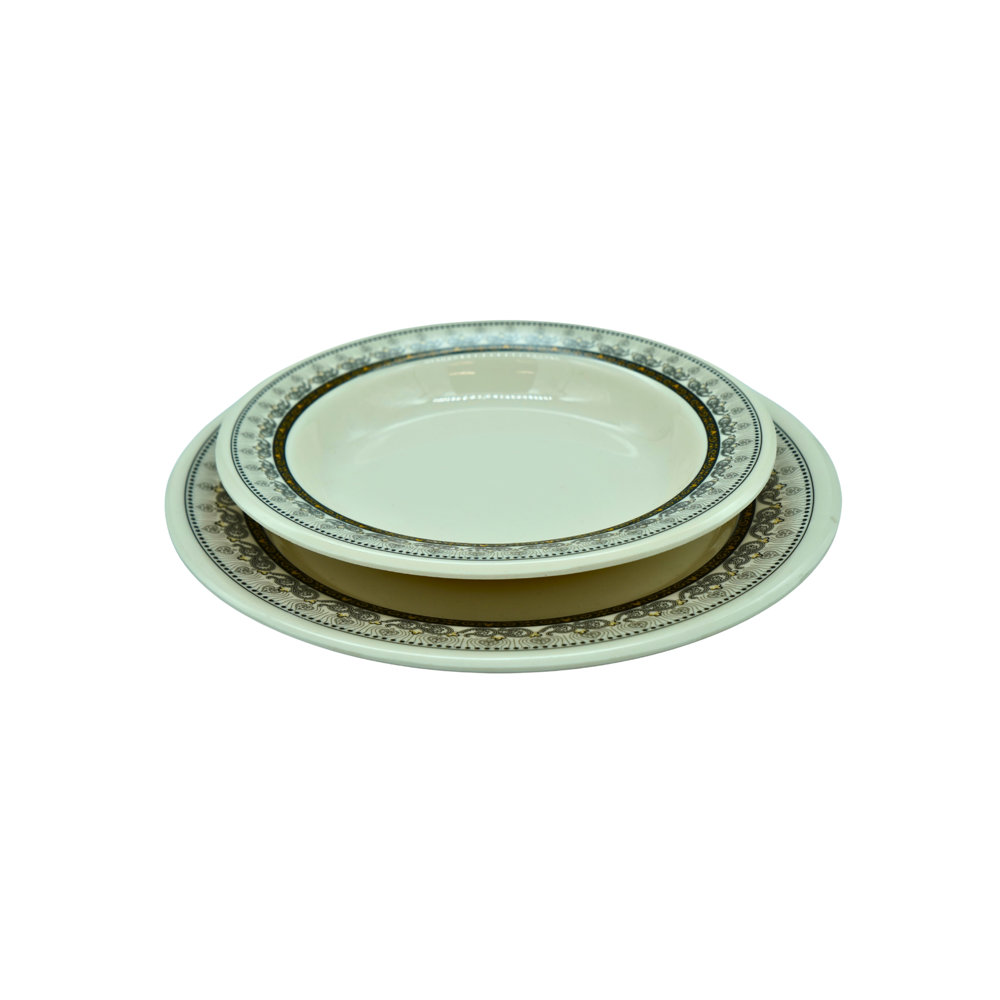 Picture of Melamine Thai Shape Rice Plate 