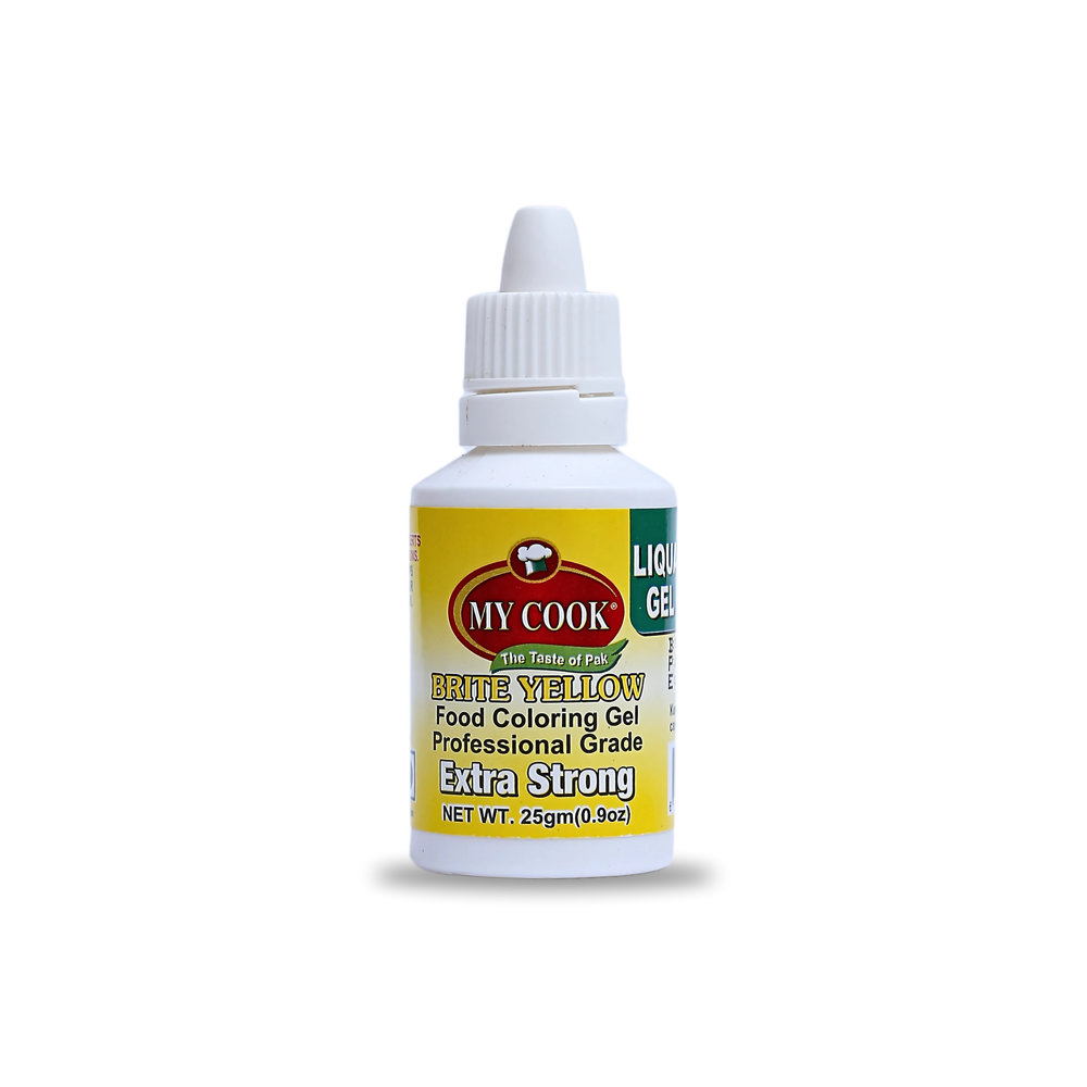 Picture of My Cook Brite Yellow Liqua Gel 25GM