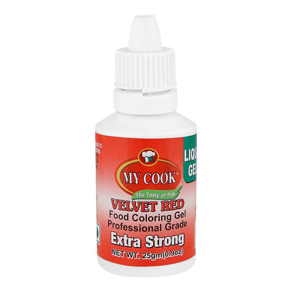Picture of My Cook Velvet Red Liqua Gel 25GM