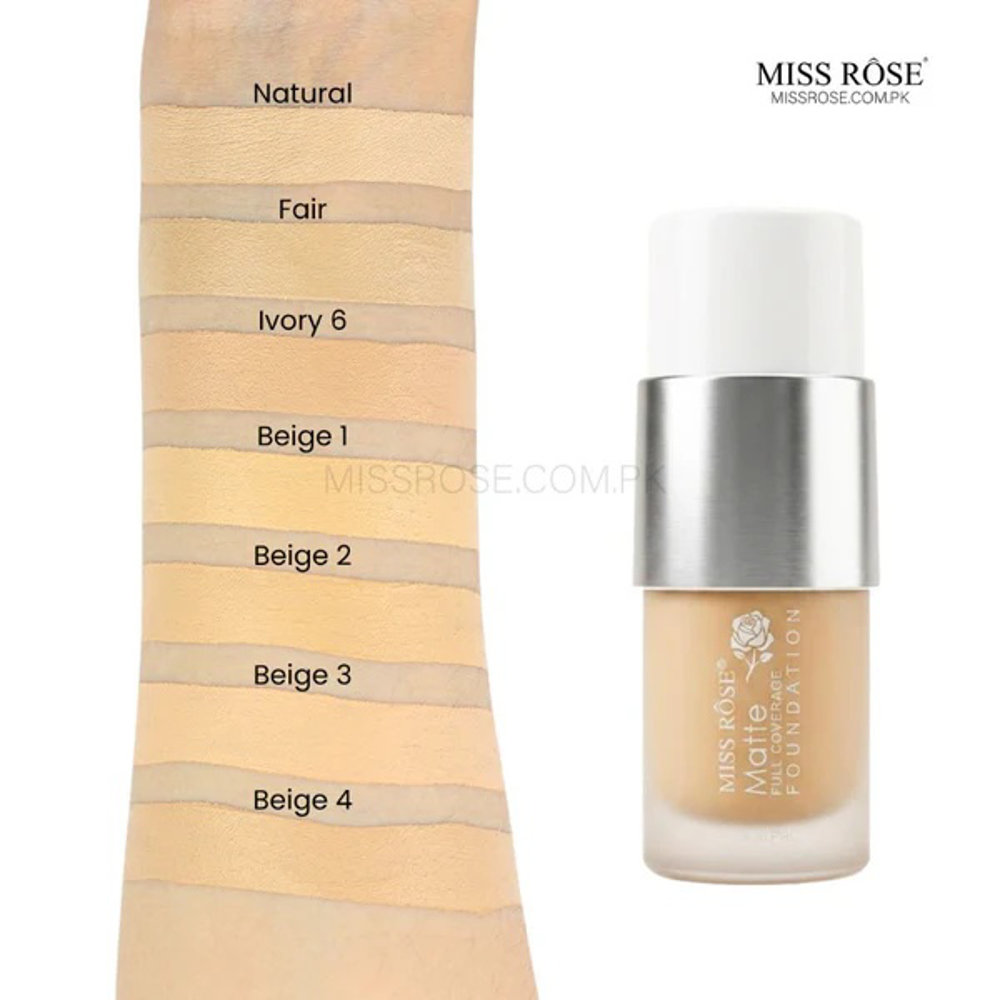 Picture of Miss Rose Matte Beige 2 Liquid Foundation 37ML