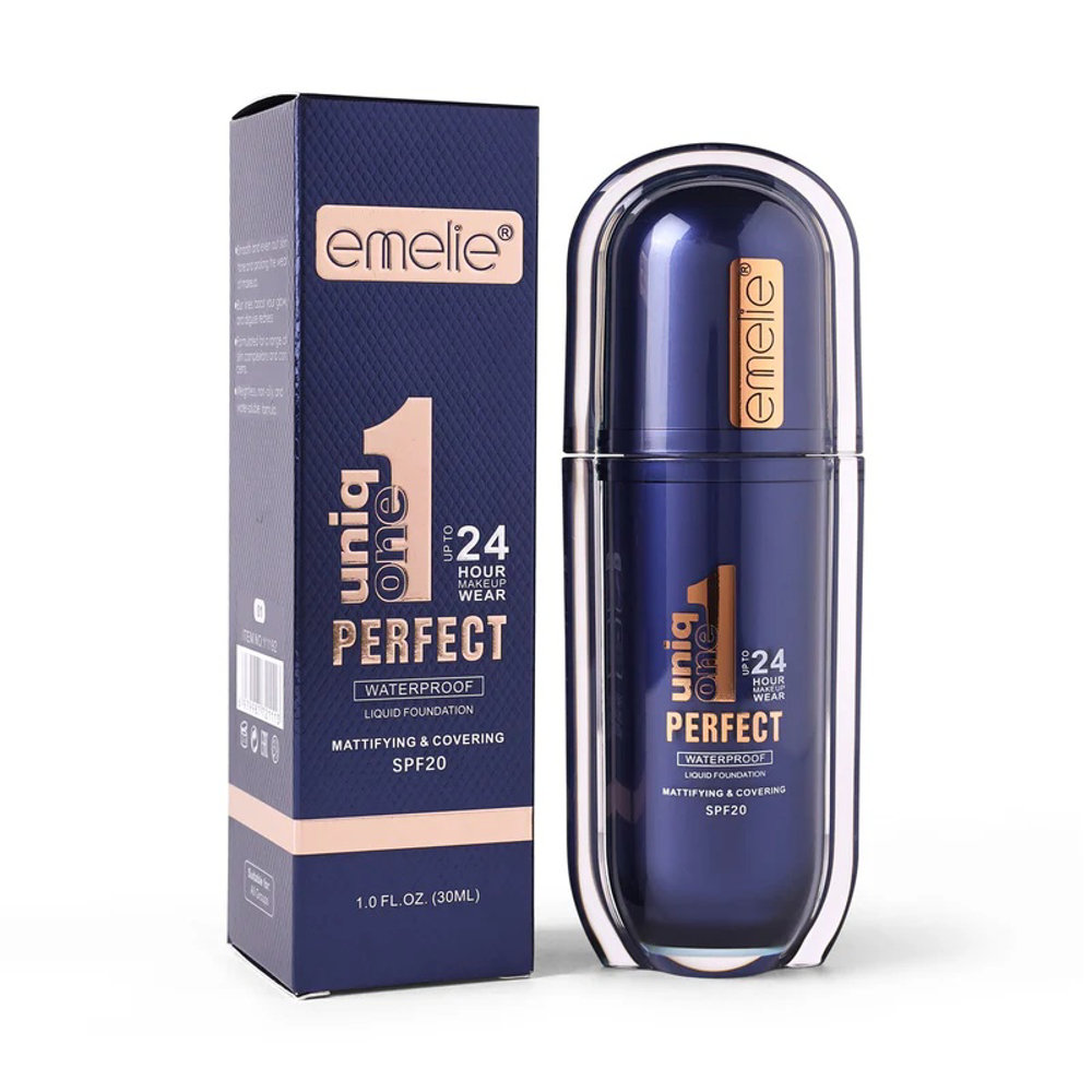 Picture of Emelie Uniq 1 Perfect Liquid Foundation SPF-20 30ML