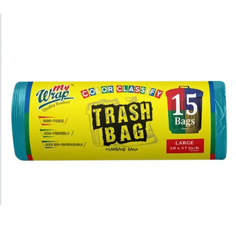 Picture of My Wrap Trash Bag Color Classify 15Pcs Large