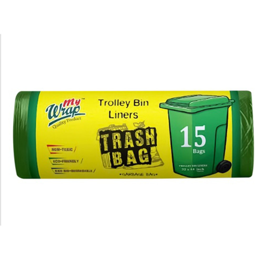 Picture of My Wrap Trash Bag Trolley Bin 15Pcs