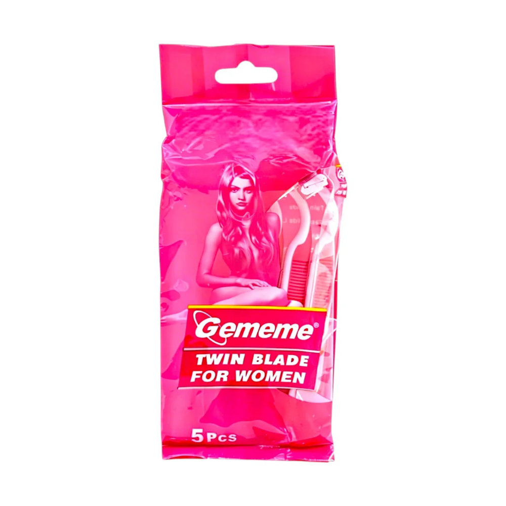Picture of Gememe Twin Blade For Women Razor 5Pcs