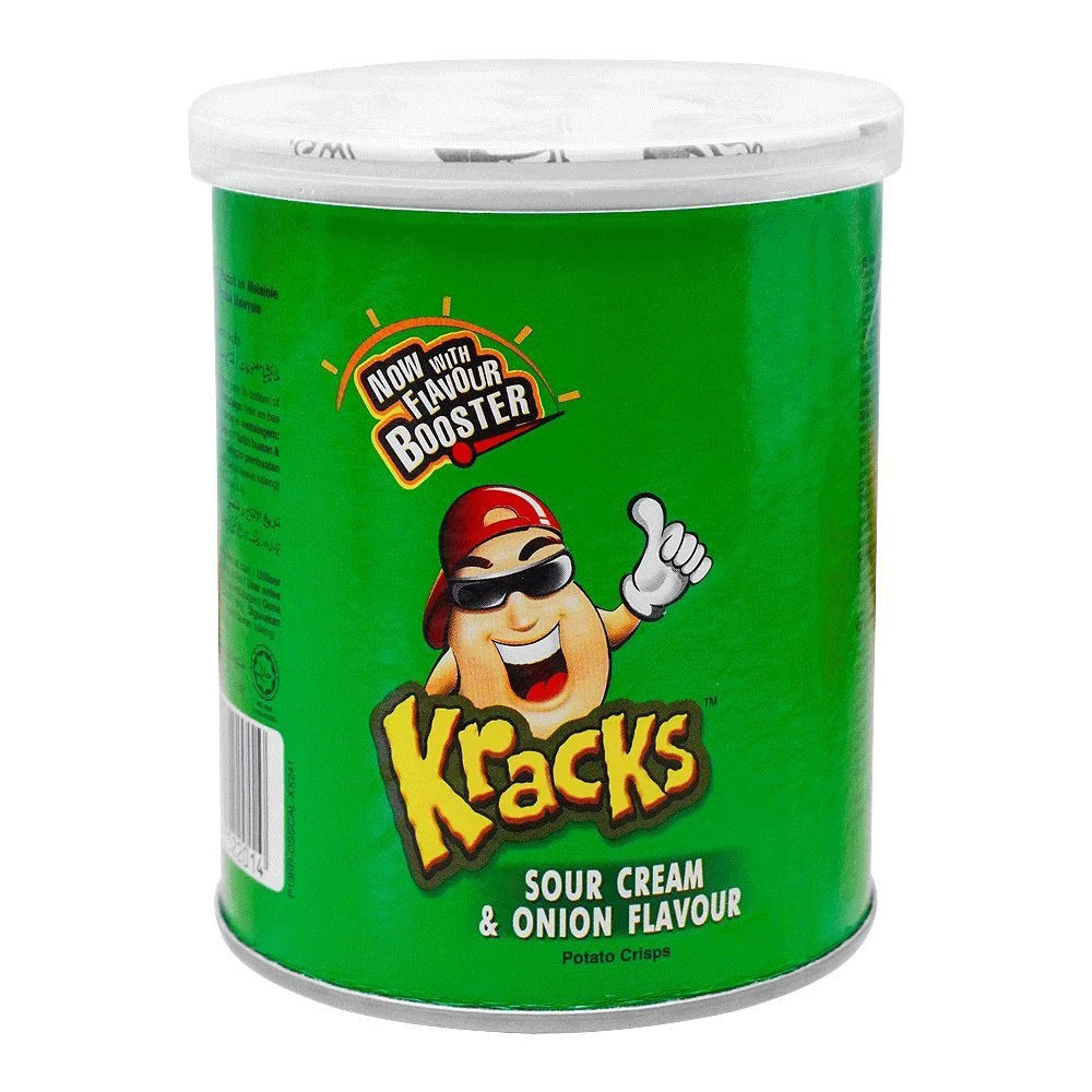 Picture of Kracks Chips Sour Cream Onion 45GM
