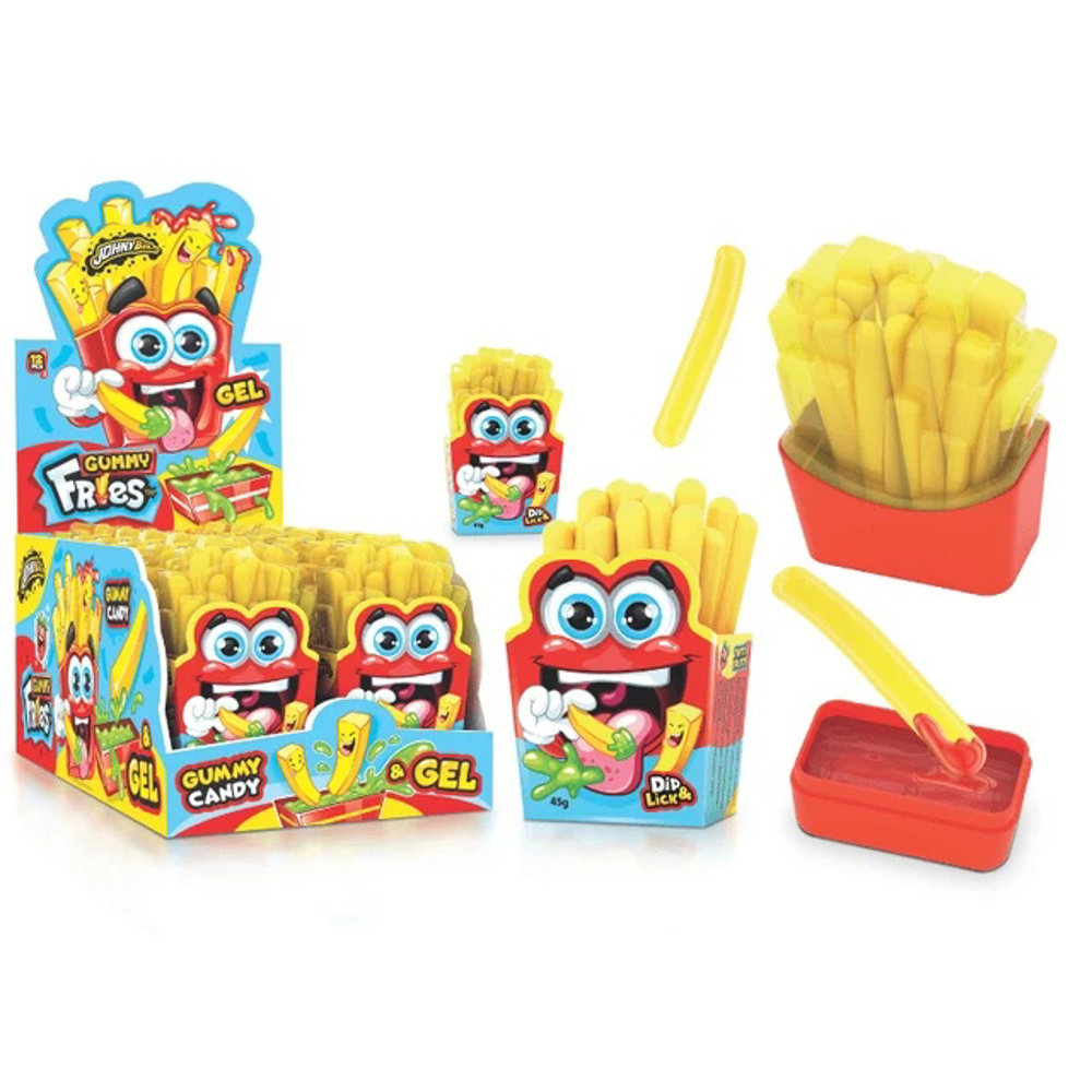 Picture of Bumble Bee Gummy Fries With Candy Ketchup 40GM
