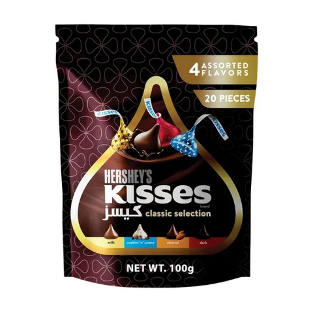 Picture of Hershey's Kisses Classic Selection 20Pcs 100GM