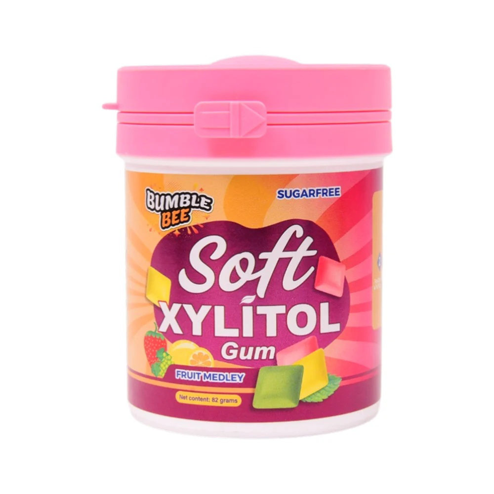 Picture of Bumble Bee Soft Xylitol Suger Free Gum Strawberry 82GM