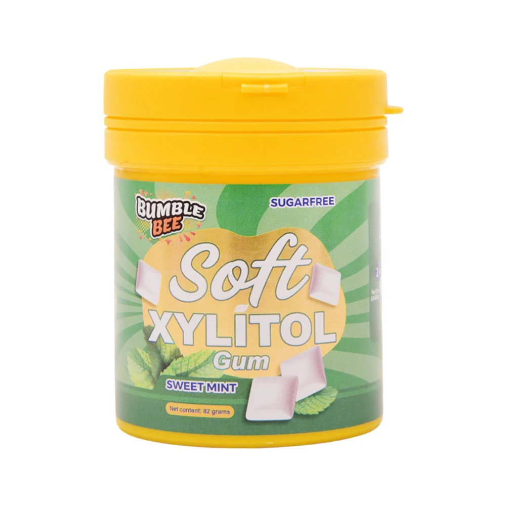 Picture of Bumble Bee Soft Xylitol Suger Free Gum Green Grape 82GM