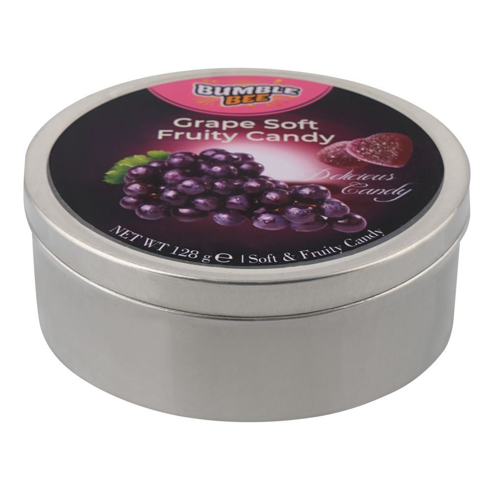 Picture of Bumble Bee Grape Soft Fruity Candy Box 128GM