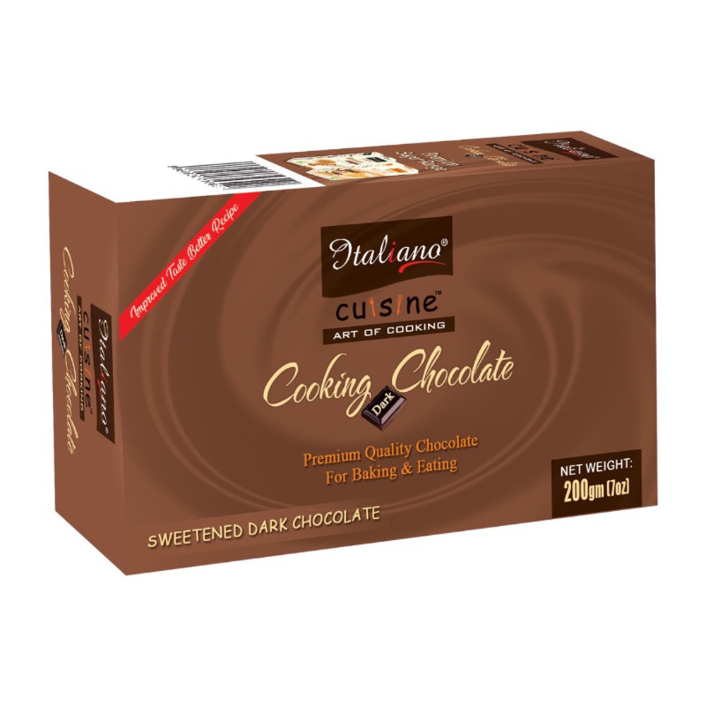 Picture of Italiano Cooking Chocolate Dark 200GM