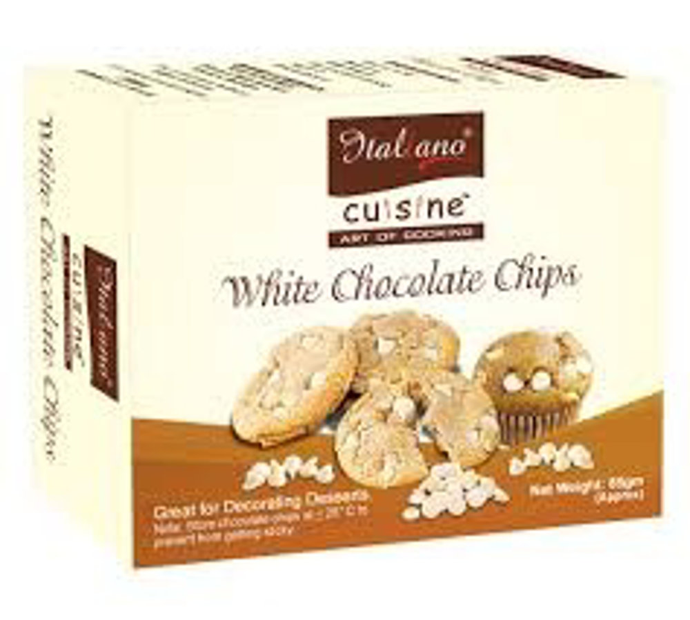 Picture of Italiano White Chocolate Chips 85GM