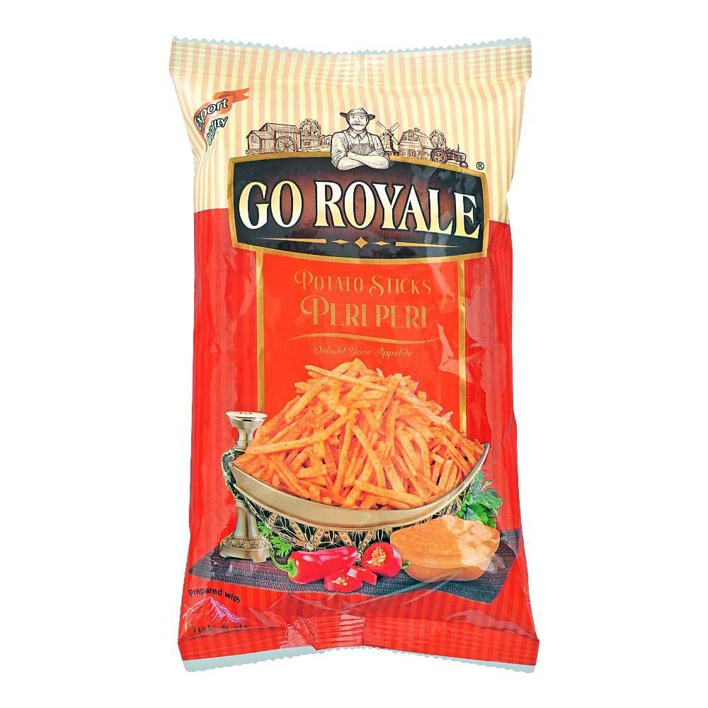 Picture of Go Royale Potato Sticks Peri Peri 140GM