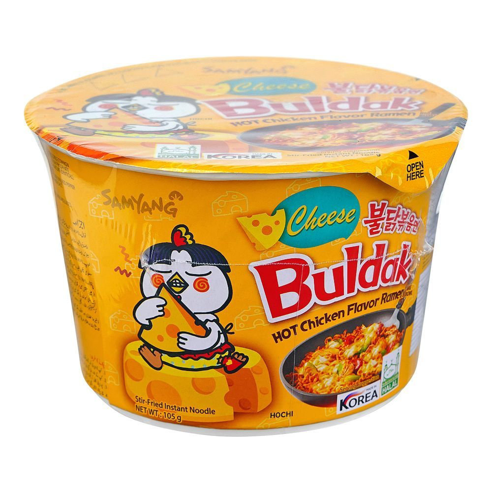 Picture of Buldak Cheese Bowl Hot Chicken Noodle 105GM