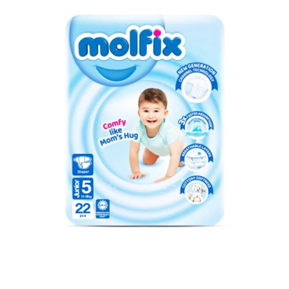 Picture of Molfix Comfy Like Moms Hug 5 Junior 22Pcs