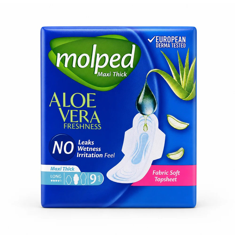 Picture of Molped Maxi Thick Aloe Vera 9Pads