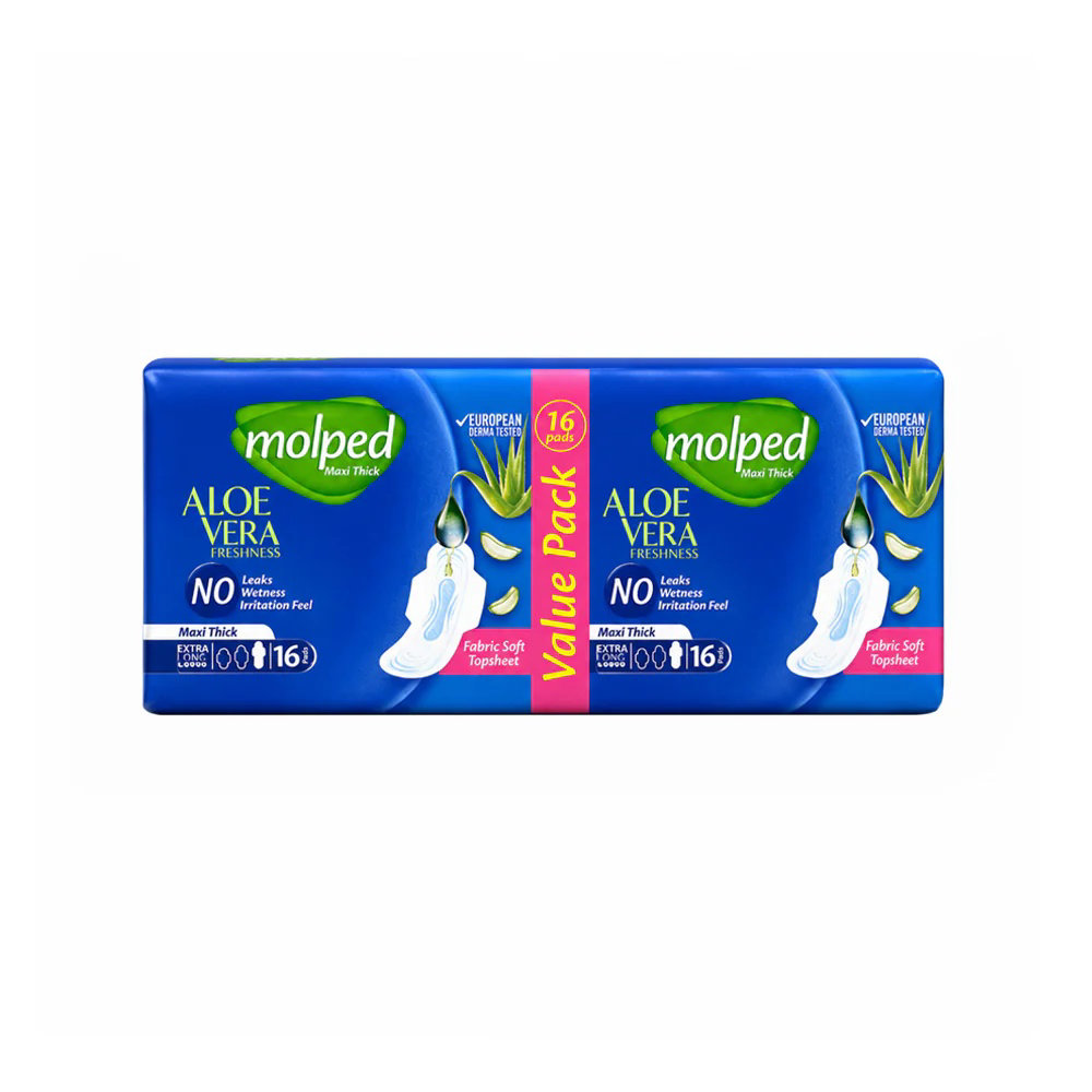 Picture of Molped Maxi Thick Aloe Vera 16Pads