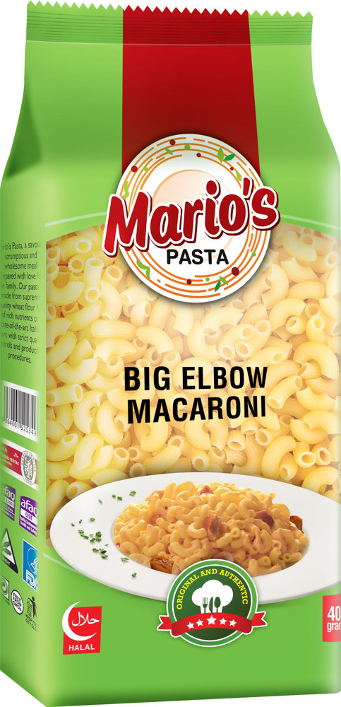 Picture of Marios Pasta Big Elbow Macaroni 1KG