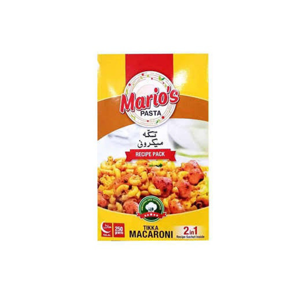 Picture of Marios Pasta Tikka Macaroni 2in1 225GM