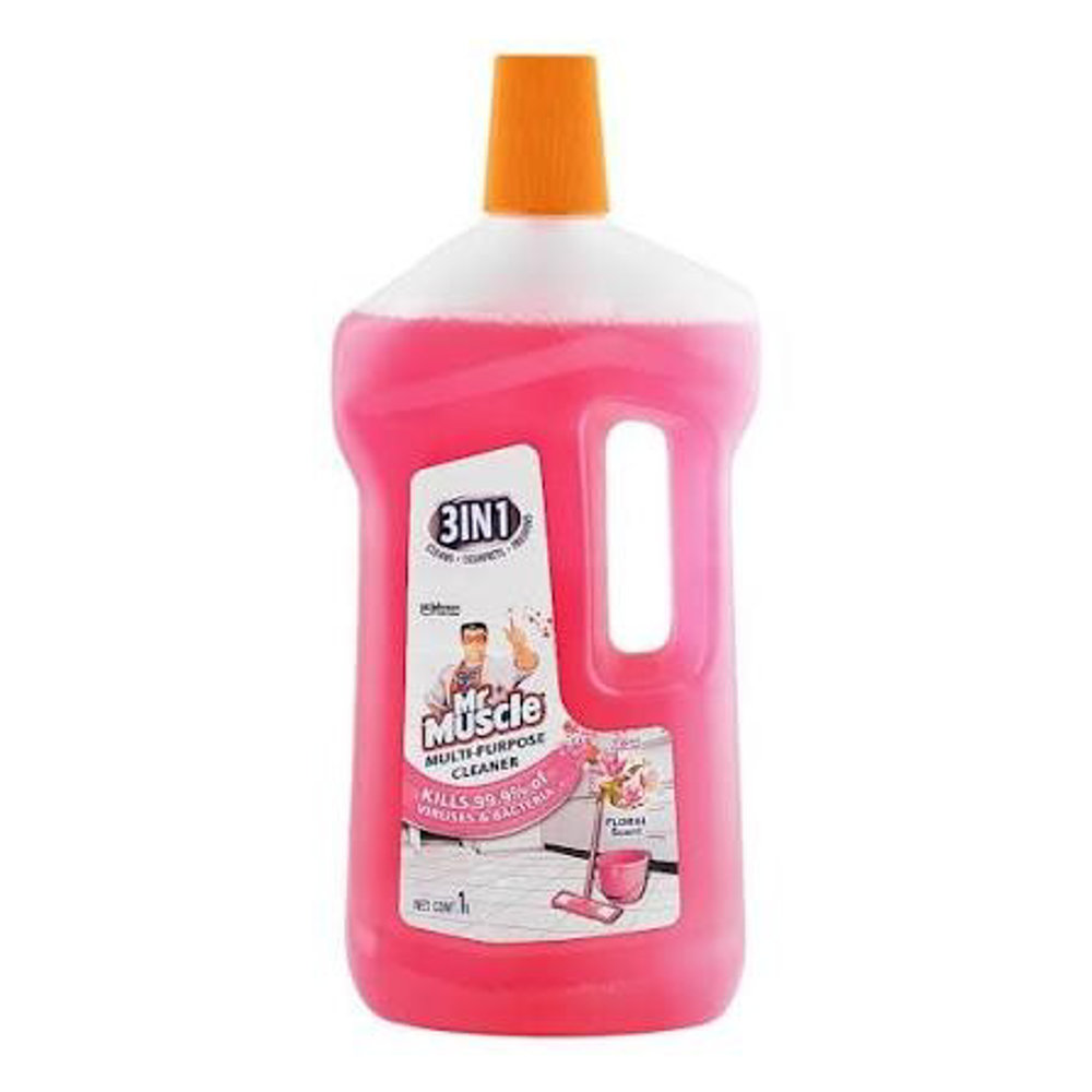Picture of Mr Muscle 3in1 Multi-Purpose Cleaner Floral 1Ltr