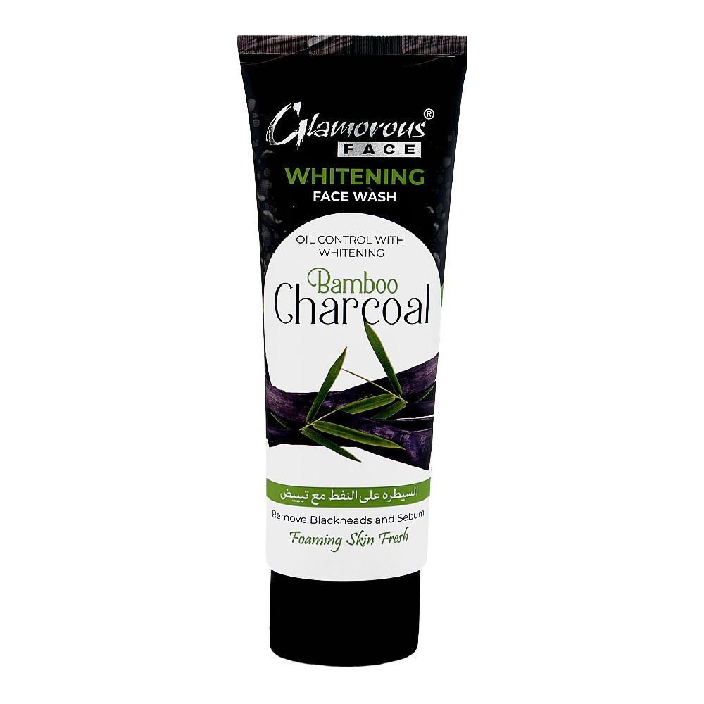 Picture of Glamorous Whitening Bambo Charcoal Face Wash 100GM