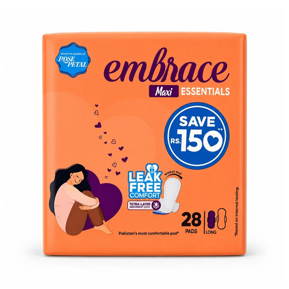 Picture of Embrace Maxi Essential Long 28 Pads