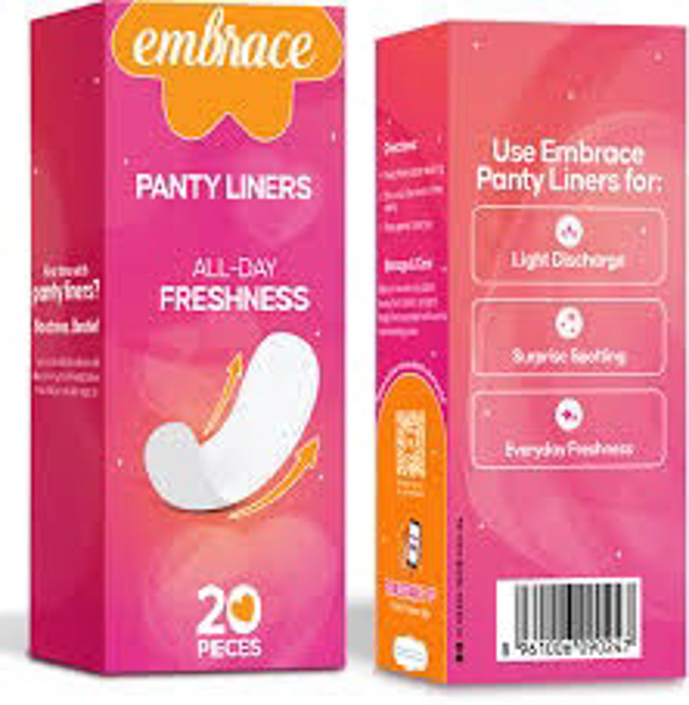 Picture of Embrace Panty Liners 20Pcs Box