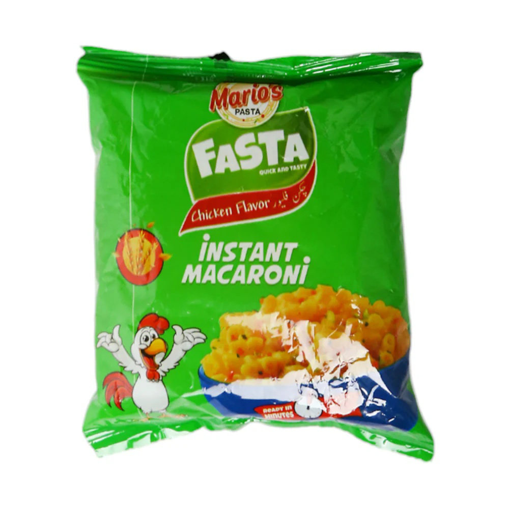 Picture of Marios Pasta Instant Macaroni Fasta Chicken Flavour