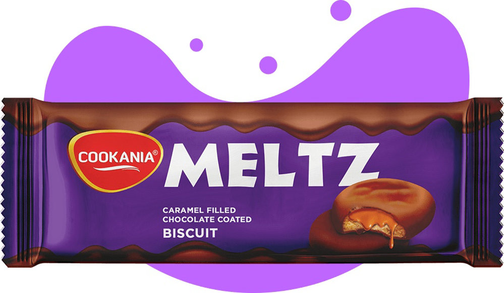 Picture of Cookania Biscuit Meltz Cramel Filled RS.20