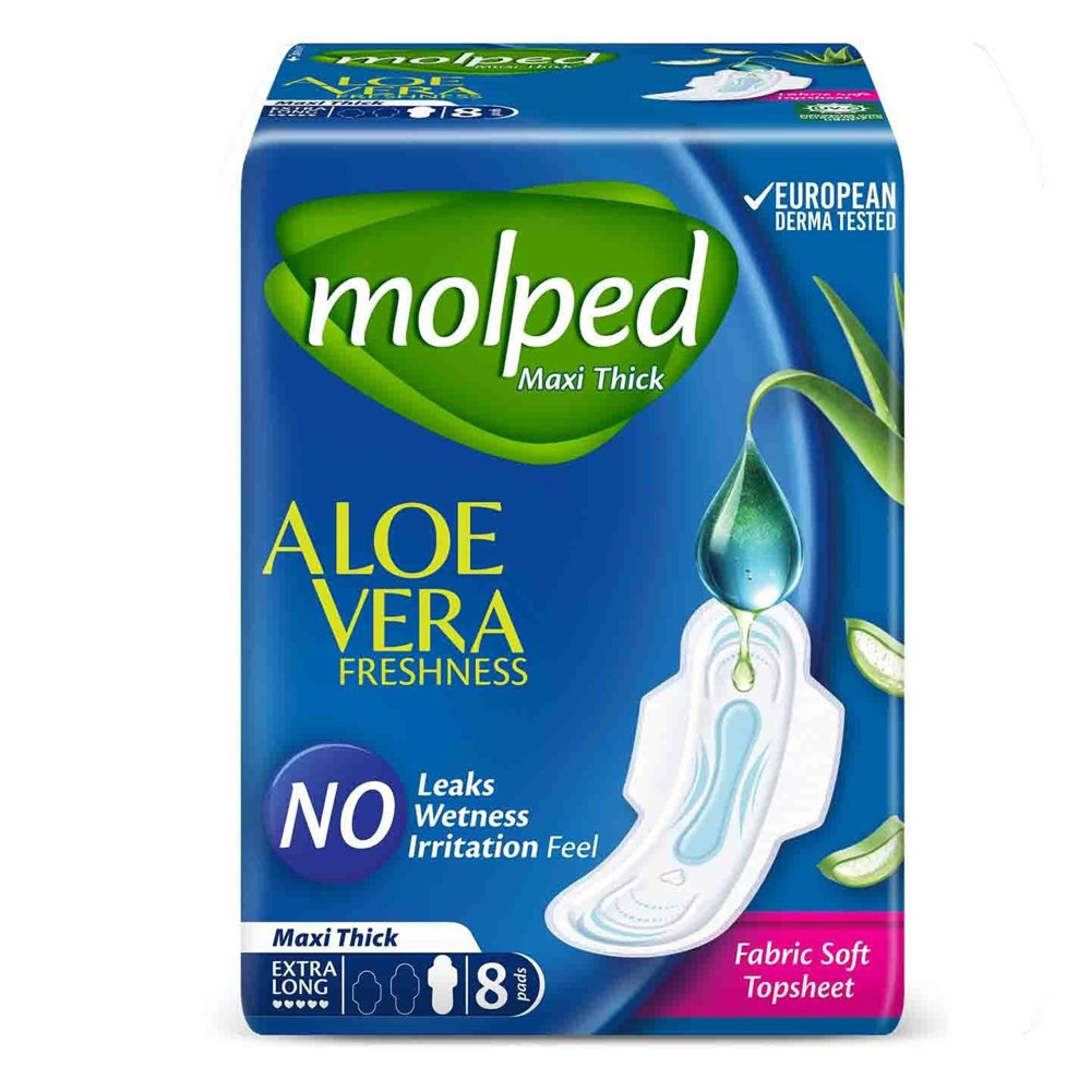 Picture of Molped Maxi Thick Aloe Vera 8Pads