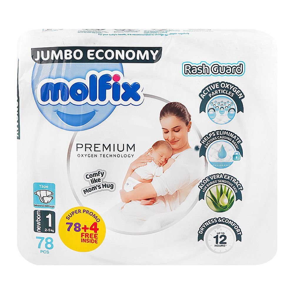 Picture of Molfix Premium New Born (78) Jumbo