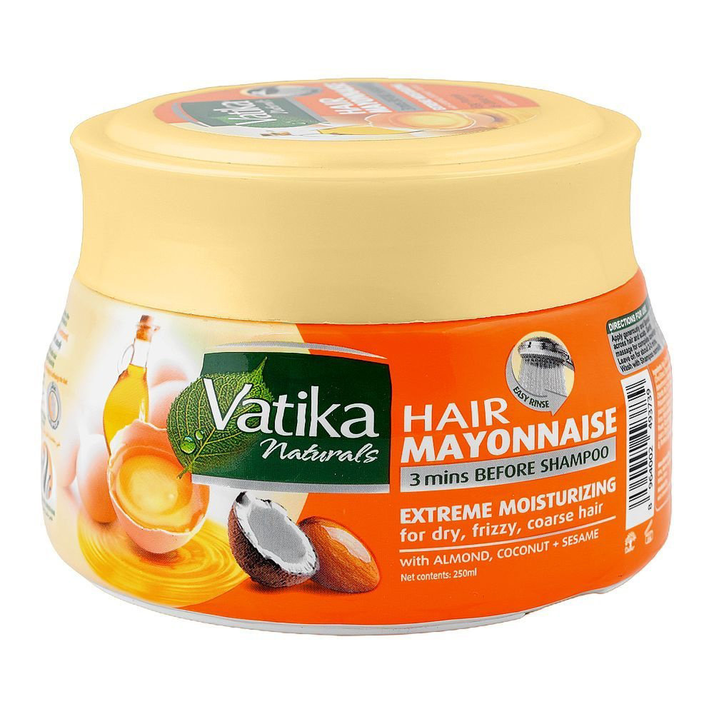 Picture of Vatika Hair Mayonnaise With Almond+Coconut 250ML Jar 
