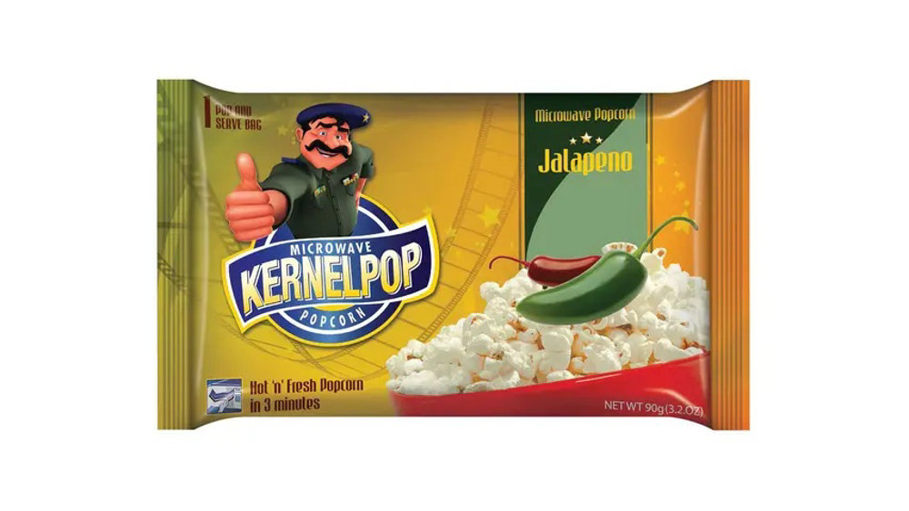 Picture of Kernelpop Microwave Popcorn Jalapeno 270GM Box