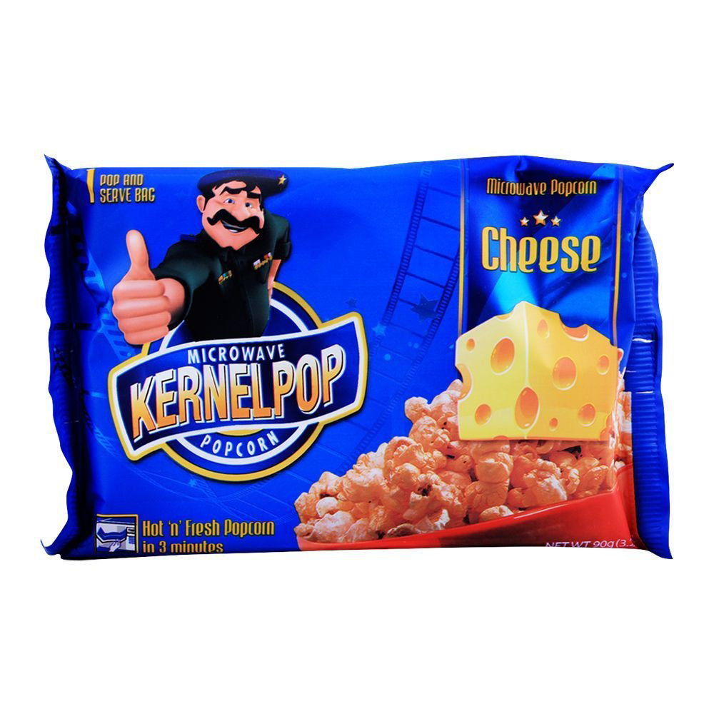 Picture of Kernelpop Microwave Popcorn Cheese 90GM